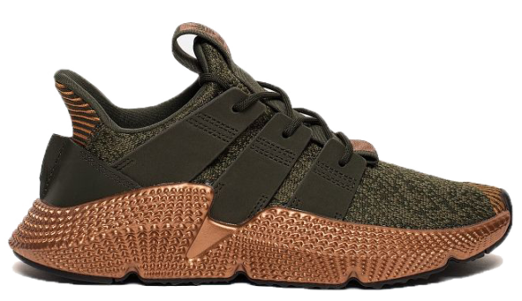 Фото Adidas Prophere зеленые с золотистым - 3
