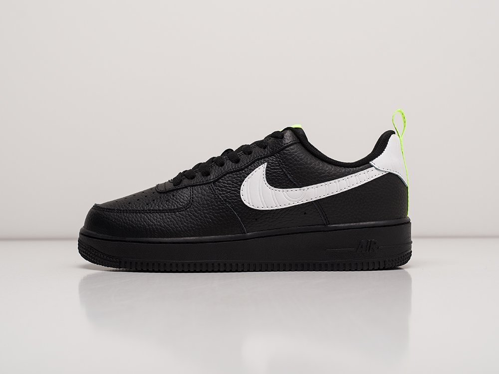 Nike air force 1 leather black white best sale