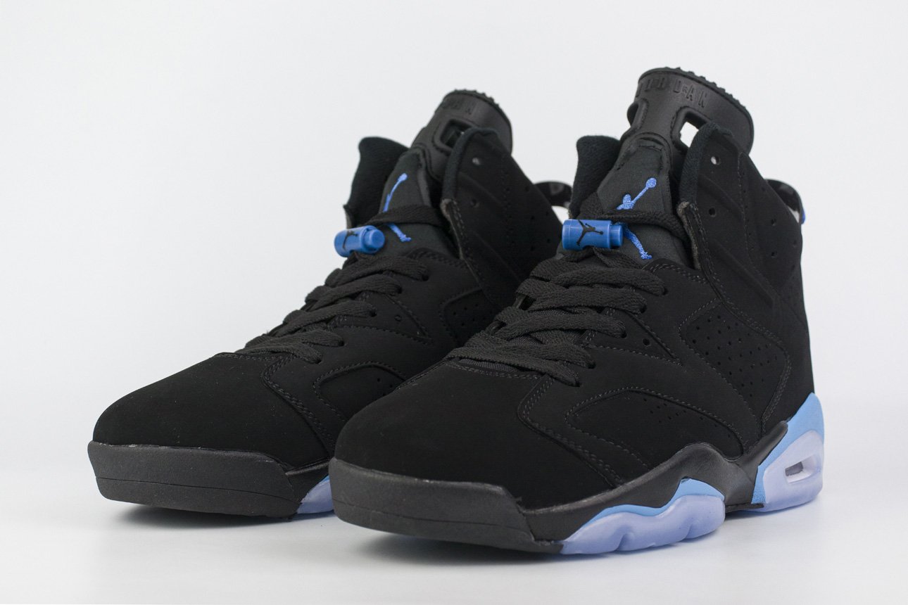 Nike air jordan outlet 6 retro unc black