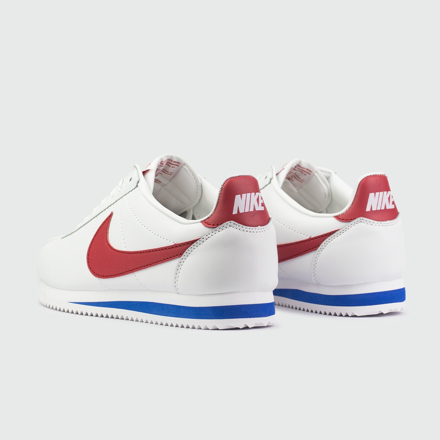 Nike Cortez Classic Leather White Red KEDRED