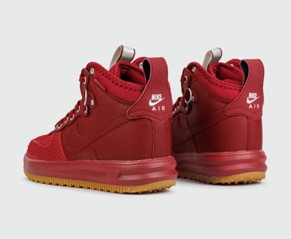 Nike Lunar Force 1 Duckboot Red KEDRED