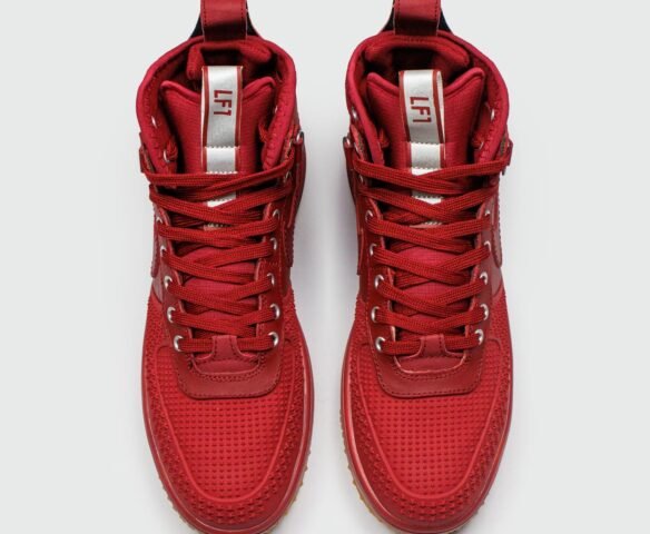 Nike Lunar Force 1 Duckboot Red KEDRED